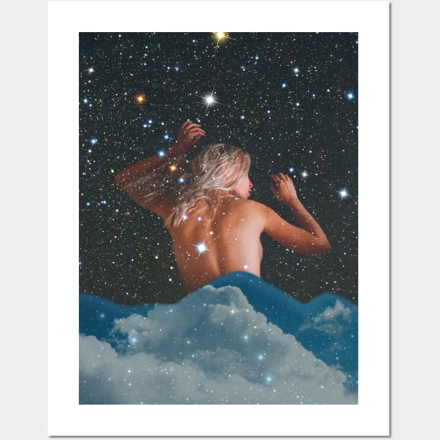 Sleeping In The Stars Wall Art by DreamCollage